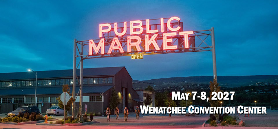The Pybus Public Market is located in Wenatchee, the site of WAFP's 2027 House of Delegates.